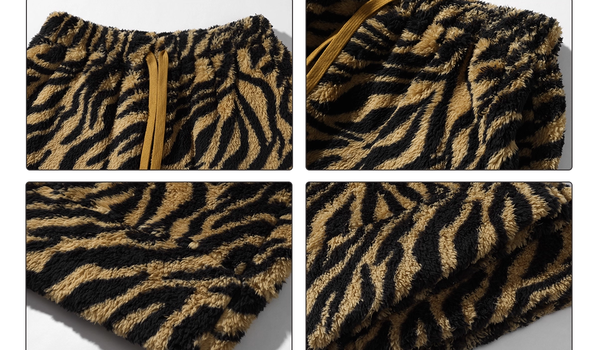 アニマル ボアワイドパンツ