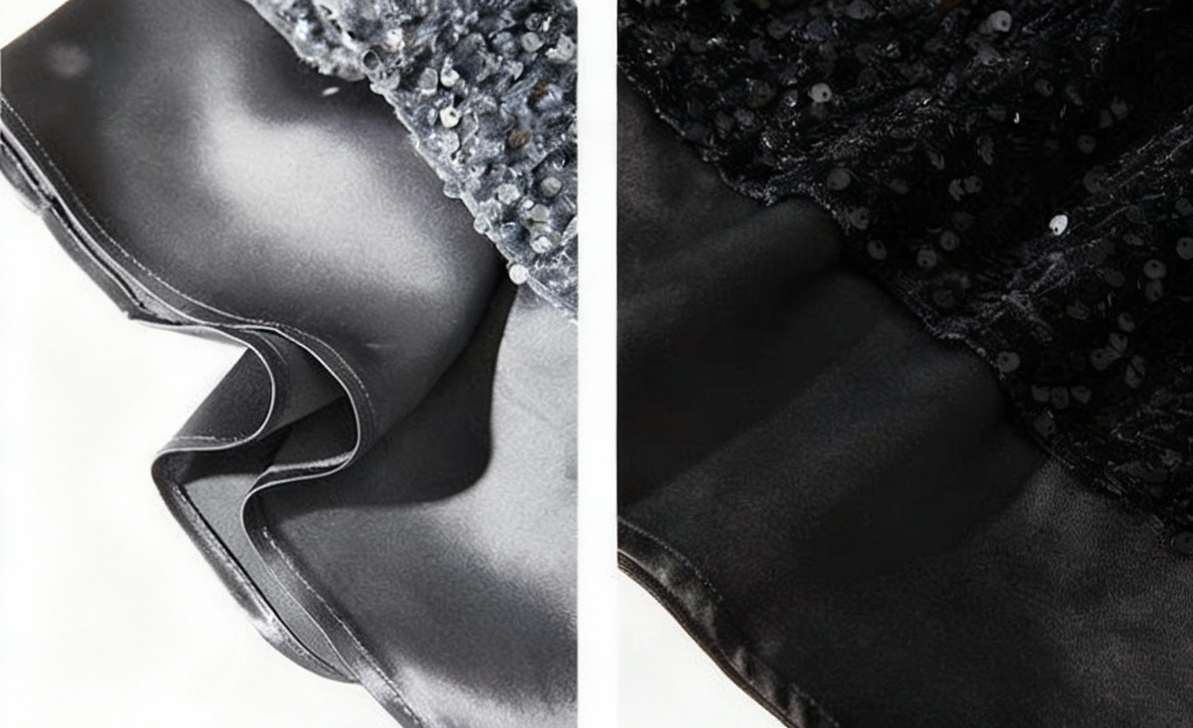 ベルベットスパンコール グリッタースカート