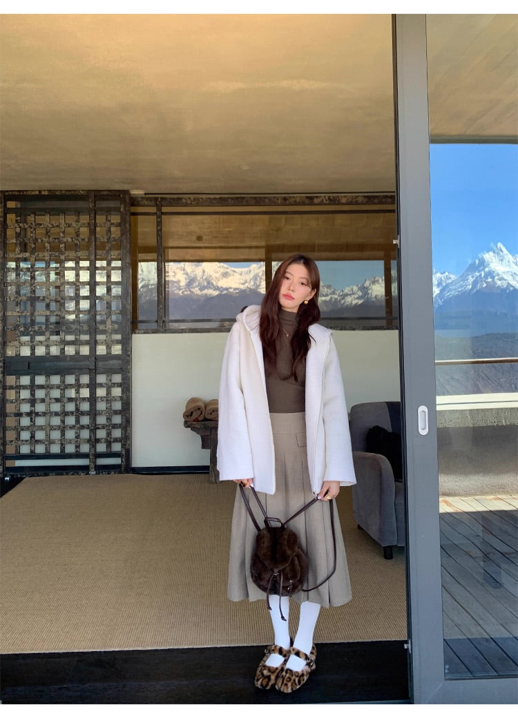 タックプリーツスカート