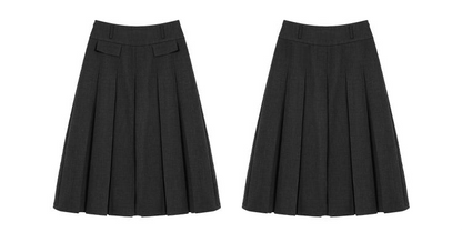 タックプリーツスカート