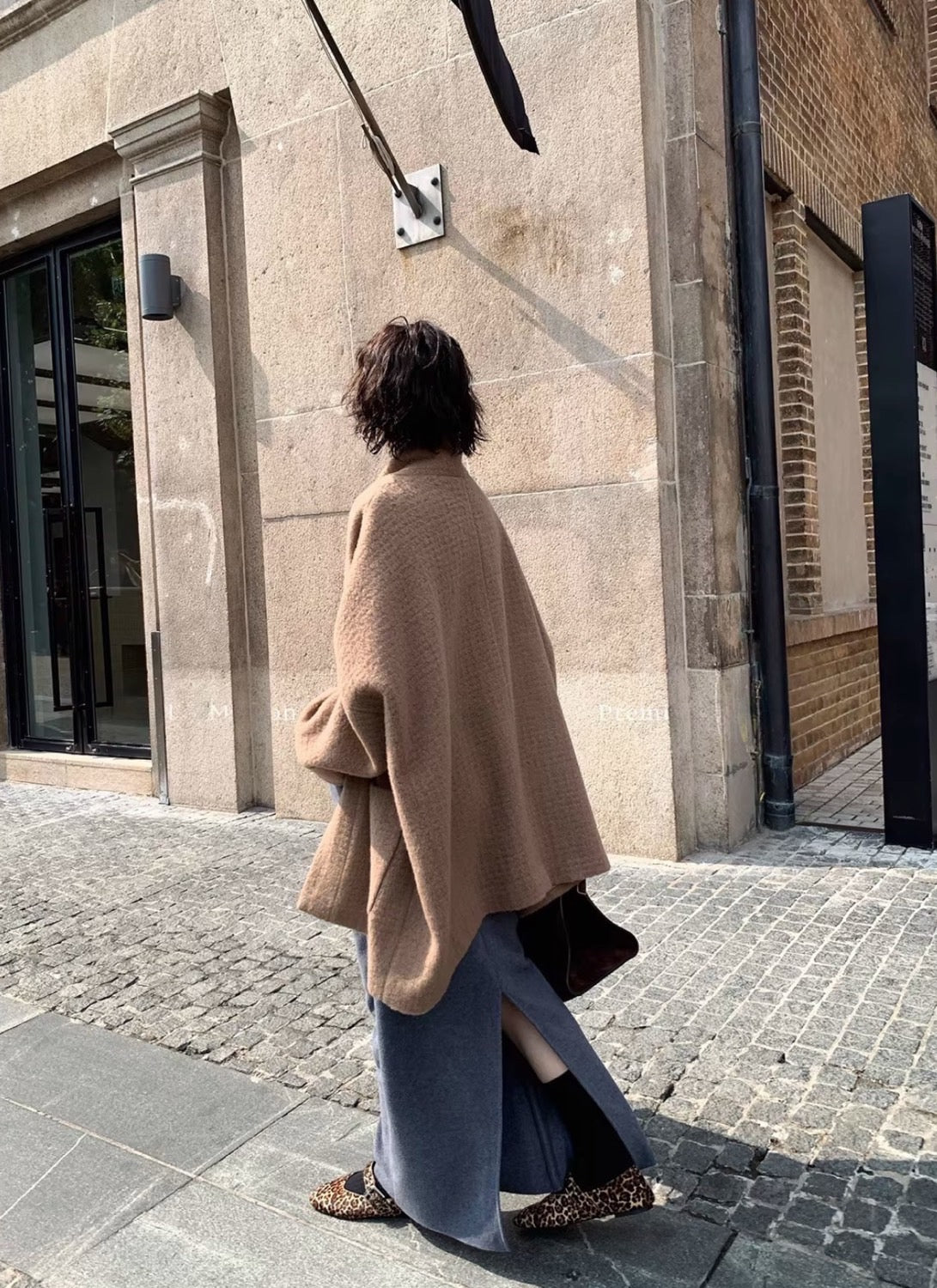 フリース Iラインスカート