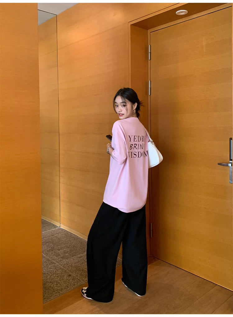 カラーロゴTシャツ