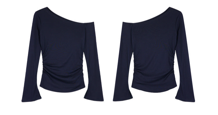 フレアスリーブオフショルトップス