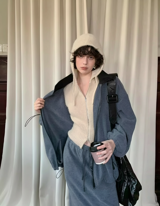 フルレザーリアルラビットファーコート – LELIMI