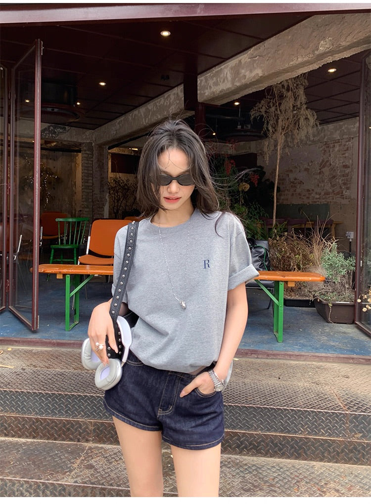 カラーロゴTシャツ