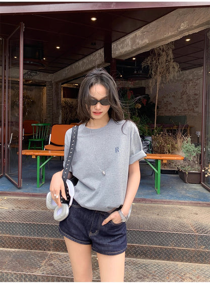 カラーロゴTシャツ