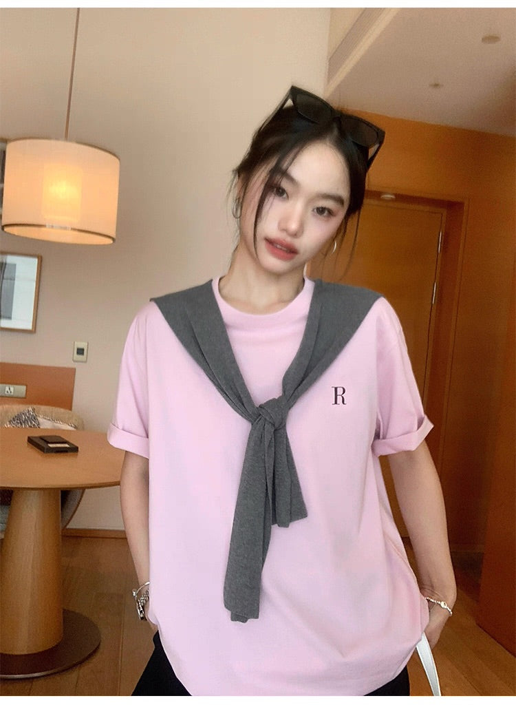 カラーロゴTシャツ