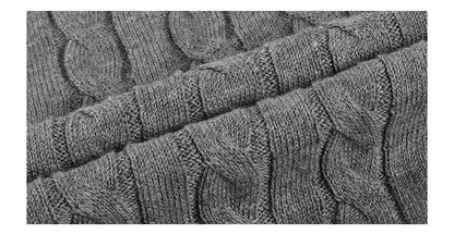 ケーブルニットベスト