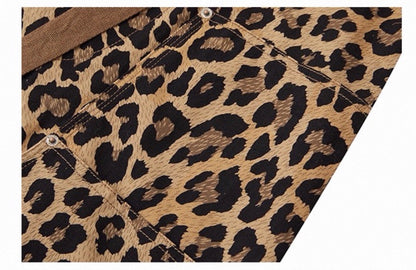 レオパード ワイドパンツ