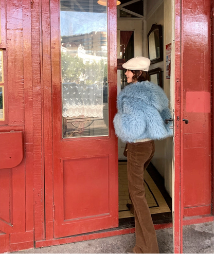 コーデュロイフレアパンツ