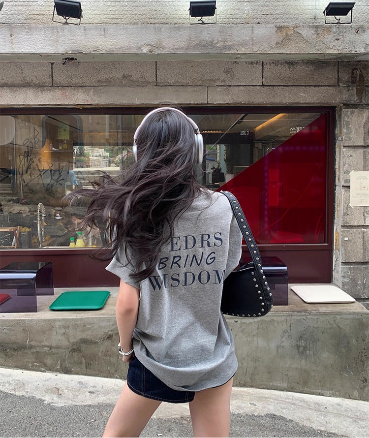 カラーロゴTシャツ