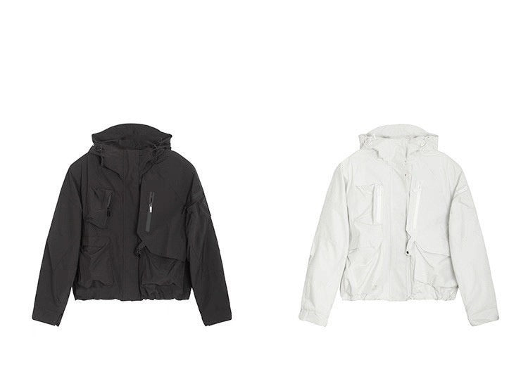 ボリュームラグランブルゾン