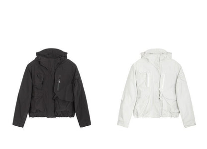 ボリュームラグランブルゾン