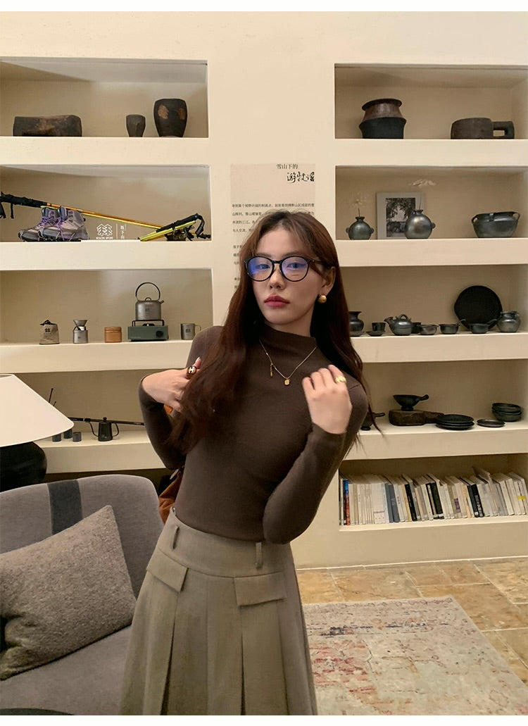 タックプリーツスカート