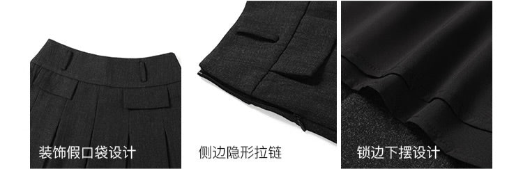 タックプリーツスカート