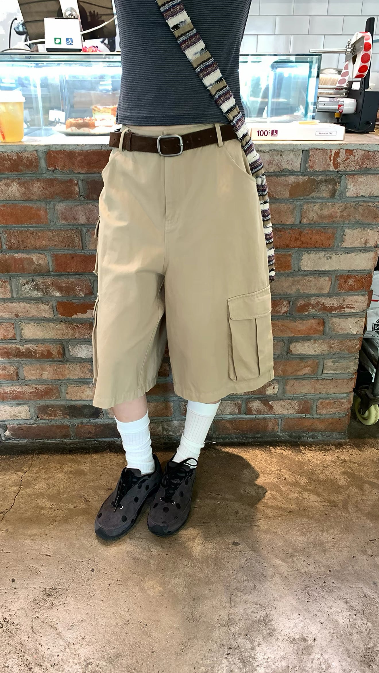 カーゴハーフパンツ