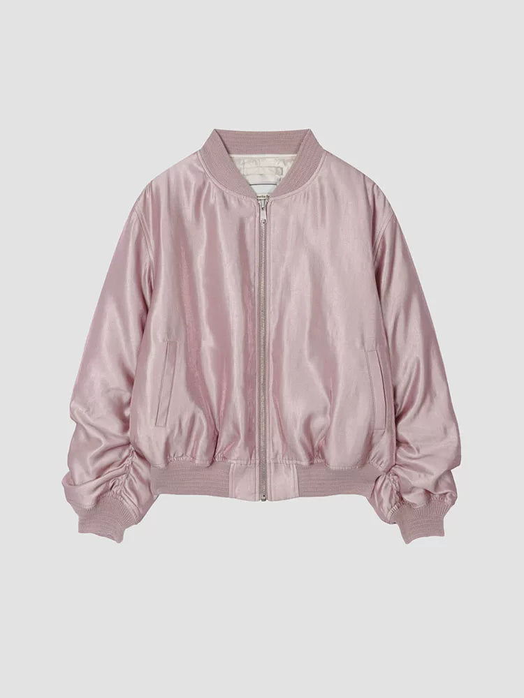 シャイニーショートブルゾン