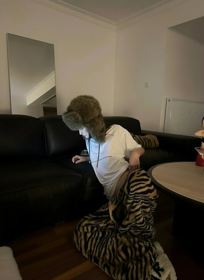 アニマル ボアワイドパンツ